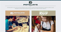 Desktop Screenshot of potclays.co.uk