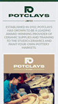 Mobile Screenshot of potclays.co.uk